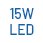 15W LED